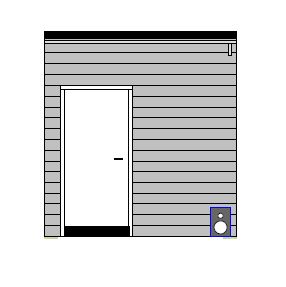 004 Modul inngang 2 wc/minikjøkken TEK17